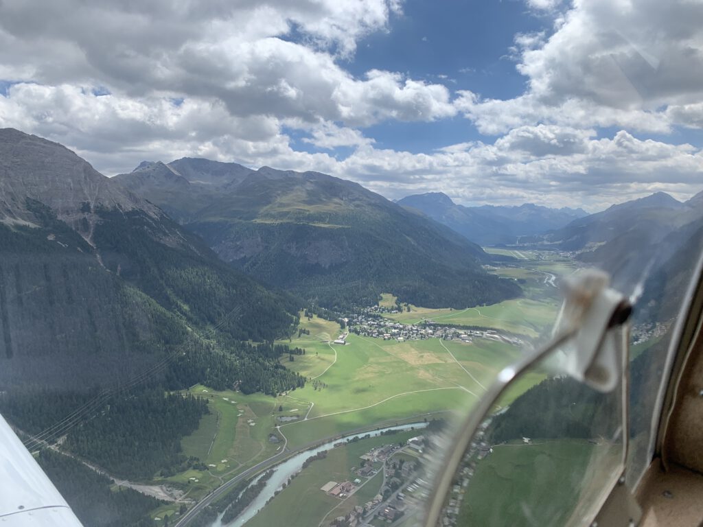 Samedan – Alpenflug